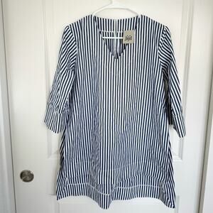 Jijil Striped Tunic Blue White 40 (US 4)